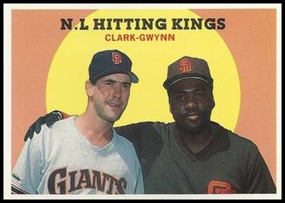 69 NL Hitting Kings (Will Clark Tony Gwynn)